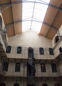 The East Wing of the Gaol, designed in the Panopticon style.